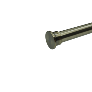 EC 25mm FLAT METAL-ANTIQUE BRASS