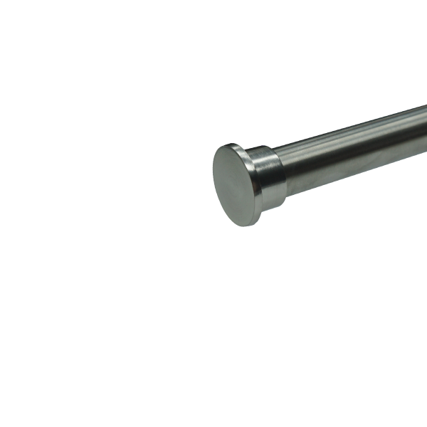 EC 25mm FLAT METAL-ST/STEEL FINISH