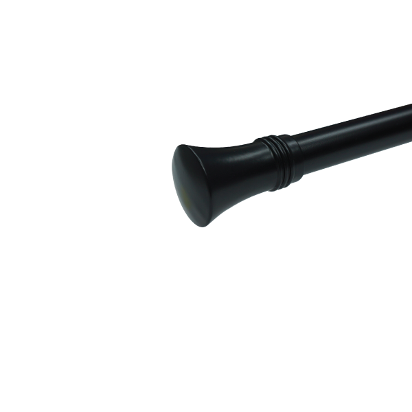 FIN 25mm HAT SHAPE -BLACK