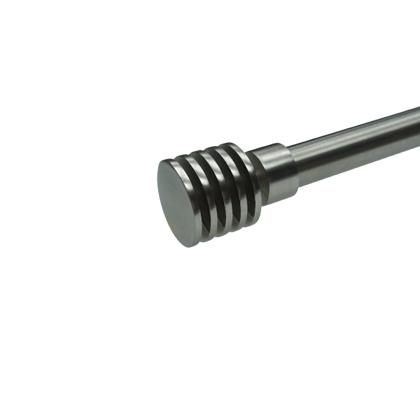 FIN 25mm LUMINO-ST/STEEL FINISH