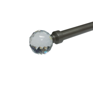 FIN 25mm PRISM CRYSTAL- BRONZE FINISH