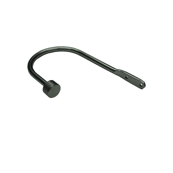 U ARM 25mm SOLID-ST/STEEL FINISH