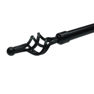 FIN 25mm TWIRL METAL-BLACK